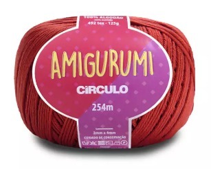 LINHA AMIGURUMI VERMELHA